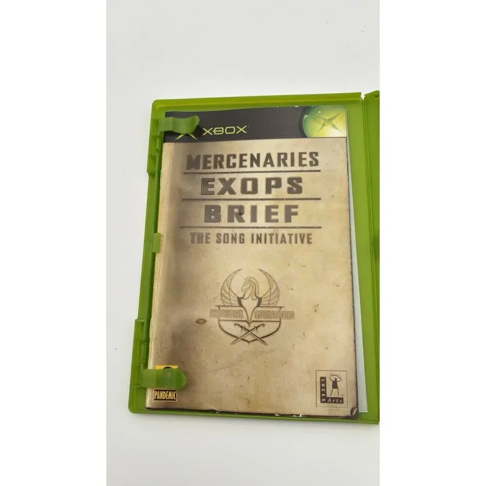Mercenaries: Playground of Destruction w/ Registration (Xbox, 2005) Cib - Tested